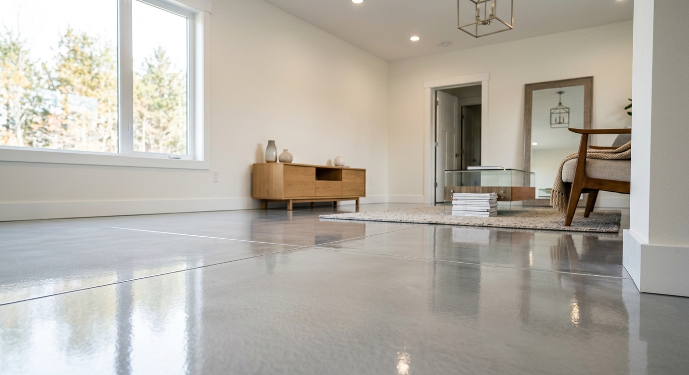 Industrial epoxy floor system installed in Plano manufacturing facility