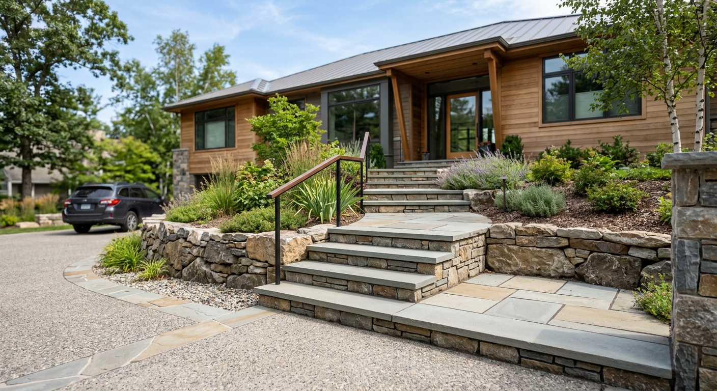 Natural Stone Steps