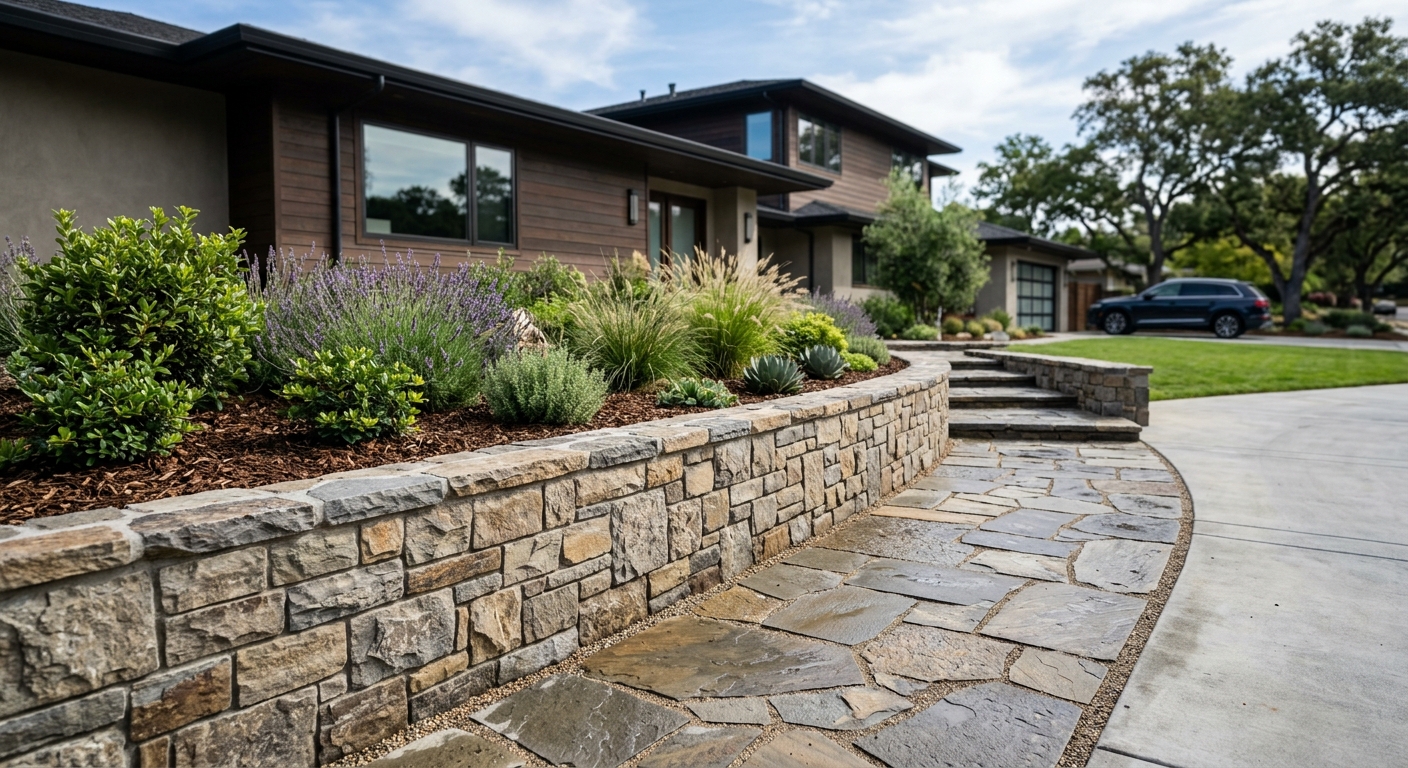 Stone Retaining Walls